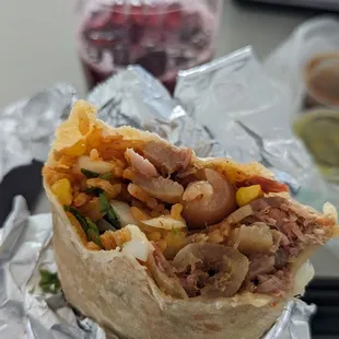 $11.99 Mixto Burrito