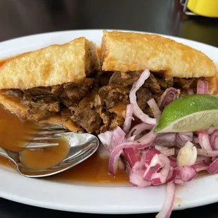 Torta Ahogada Asada
