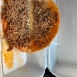 Taco de birria bomb