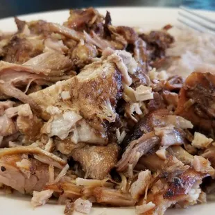 Buttery soft carnitas, rich in flavor.  Gives me goosebumps.