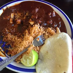 Chicken mole