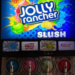 Jolly rancher..( blue berry, strawberry, green apple , cherry)