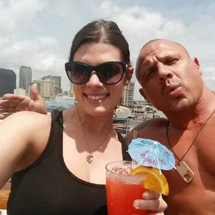 The wifey and I.....crusin