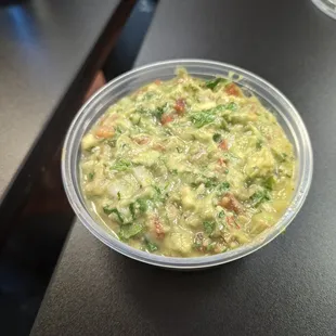 Chunky, flavorful guacamole.