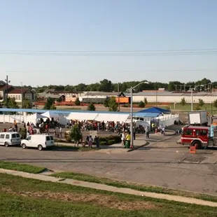The Carnival Guy is proud to sponsor a free carnival for the guests at the Topeka Rescue Mission every year.