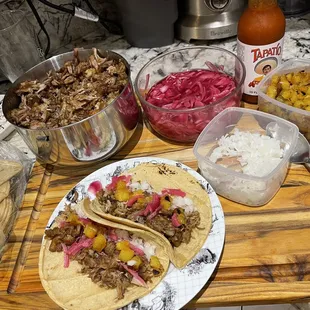 Carnitas! With pork &amp; pineapple from Carnival!