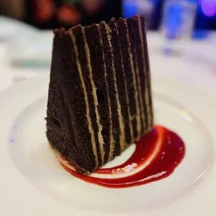 18 layer chocolate cake - yum!