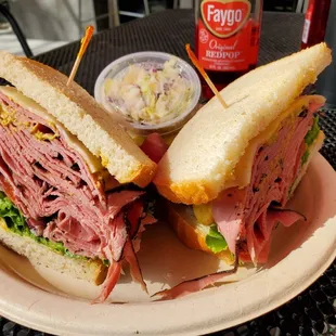 Pastrami sandwich