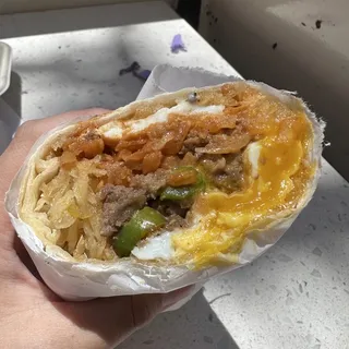 Steak Burrito Breakfast