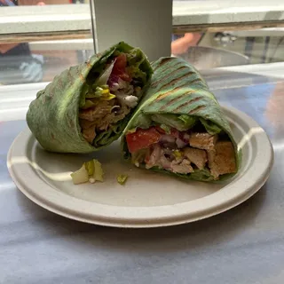 Chicken Greek Wrap