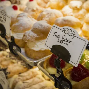 Fruit eclars are out of this world