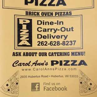 Menu as of 1/20/2024