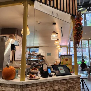 a view of the counter