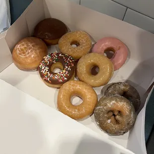 Assorted donuts