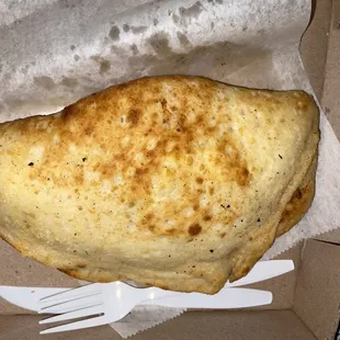 Cheese calzone
