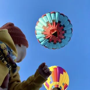 Up, up and away!