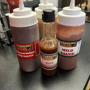 Carolina BBQ sauces