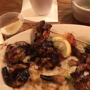 This is their Killer shrimp, burnt to a crisp. Twice they did this,disgusting