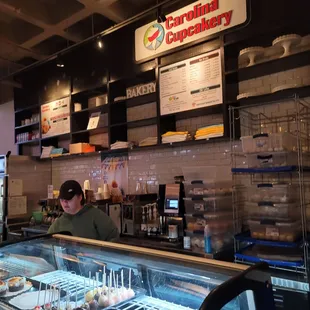 a man behind the counter