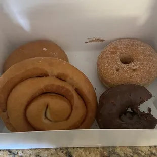 Assorted donuts