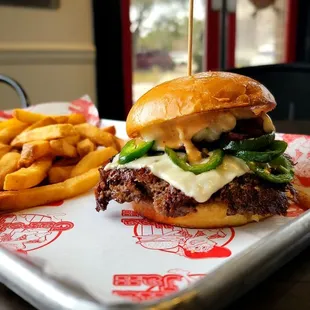 The Hurricane Burger &amp; Fries
