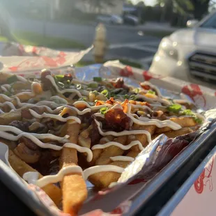 Jax style loaded fries - perfect for sharing 2-3 people