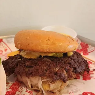 Onion burger