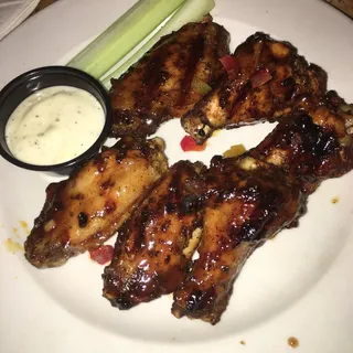 Grilled Guinness BBQ Wings