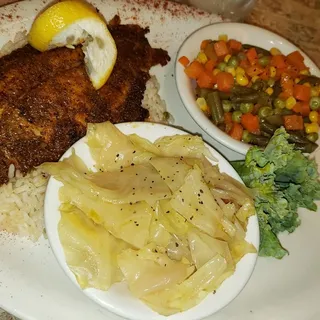 Blackened or Fried Catfish