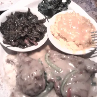 Smothered Fried Chicken