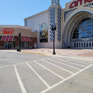 the outside of the building