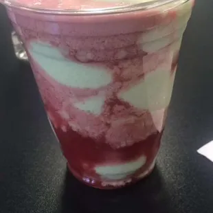 Lava Shake -Key Lime Pie Pomegranate