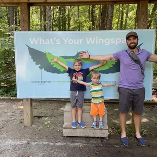 Fun at the Raptor Center!