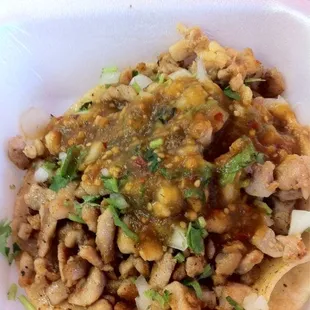 Chicken Taco Chile Relleno Chicken Enchilada