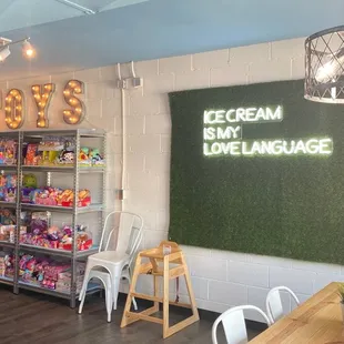 ice cream shop