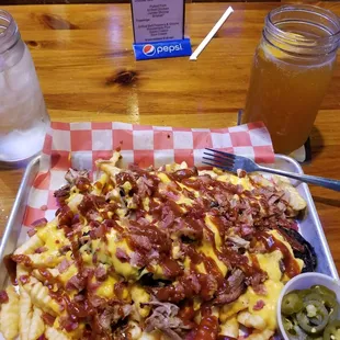 BBQ fries,  they have a name but I forgot.