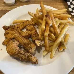 Chicken Tenders and Fries