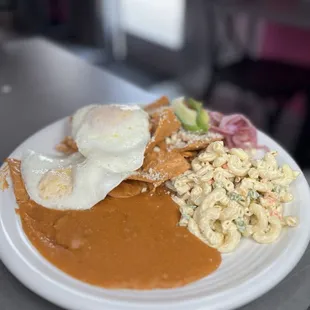 Chipotle chilaquiles