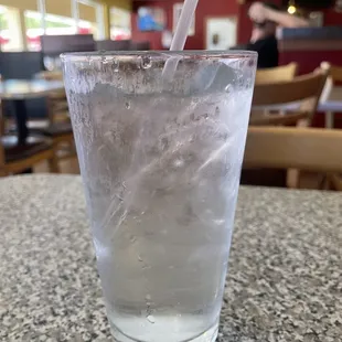 Icy cold water  on a hot day!!!