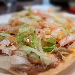 Tostada de pollo