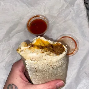 Bean and Cheese Burrito