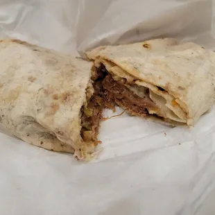 Machaca Burrito