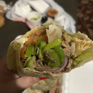 &quot;Shredded Beef Burrito&quot;