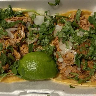 Yum yum love their mini tacos!!