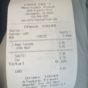 Ridiculous inconsistent pricing. They sometimes overcharge me 2$ for the same thing I get multiple times a week.