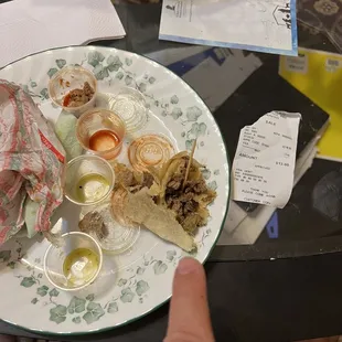 A used toothpick came out of my buritto.