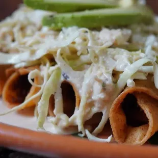 Taquitos plate