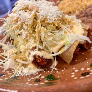 Taquitos Dorados...so good!!  (Chorizo con papa)