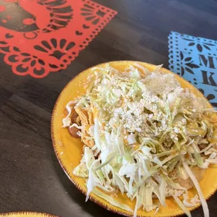 Tinga Tostada
