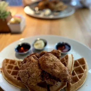 Chicken &amp; waffles